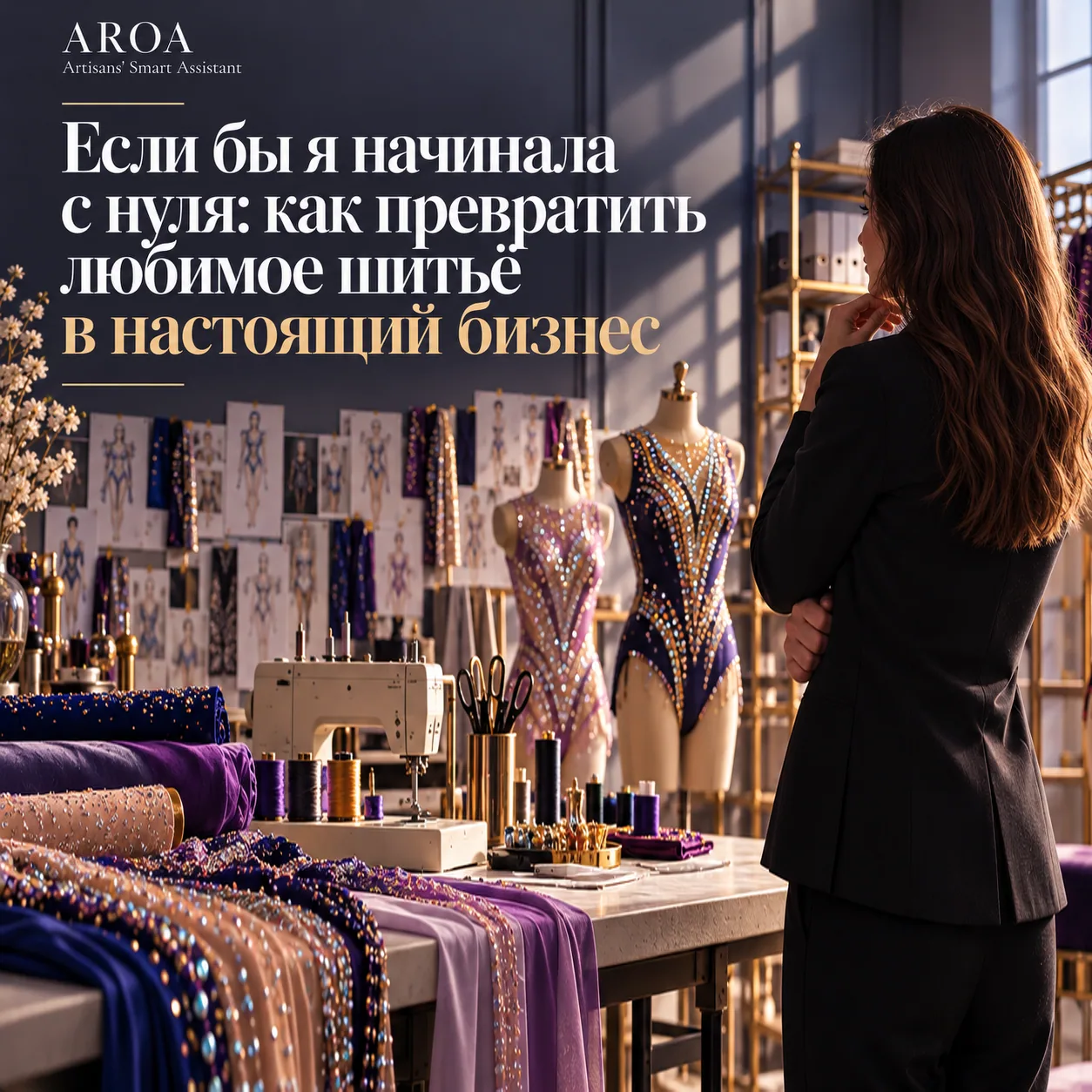 Если бы я начинала с нуля: как превратить любимое шитьё в настоящий бизнес