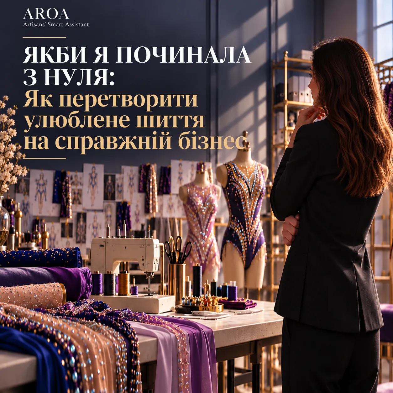 Якби я починала з нуля: як перетворити улюблене шиття на справжній бізнес