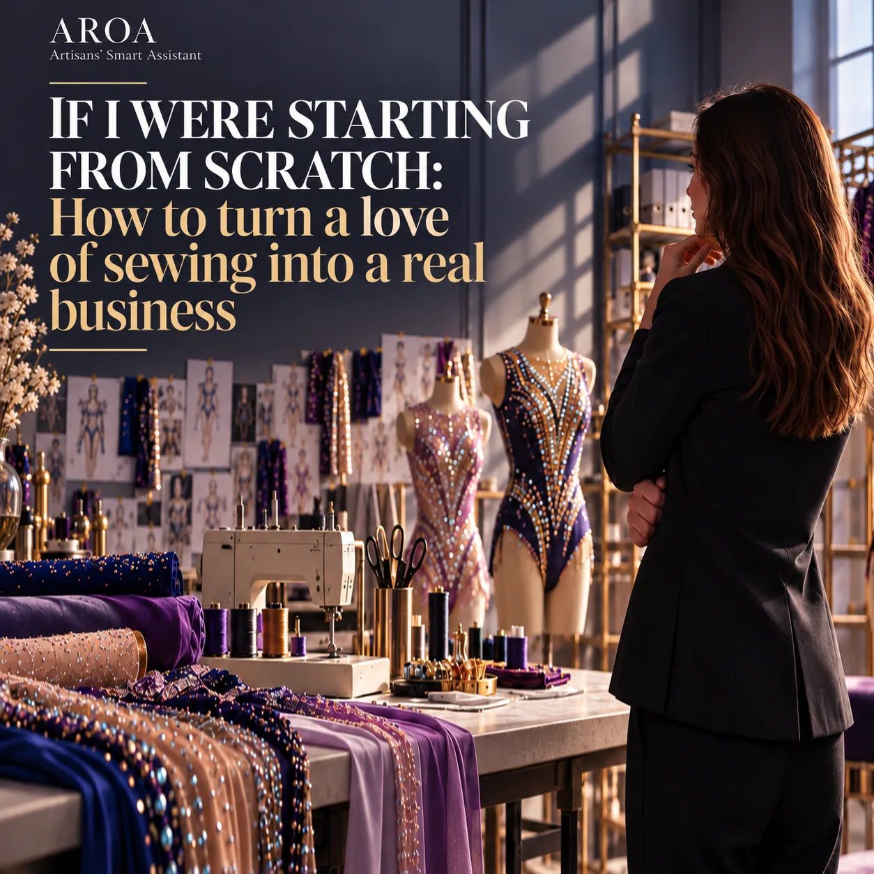 If I Were Starting From Scratch: How to Turn a Love of Sewing Into a Real Business