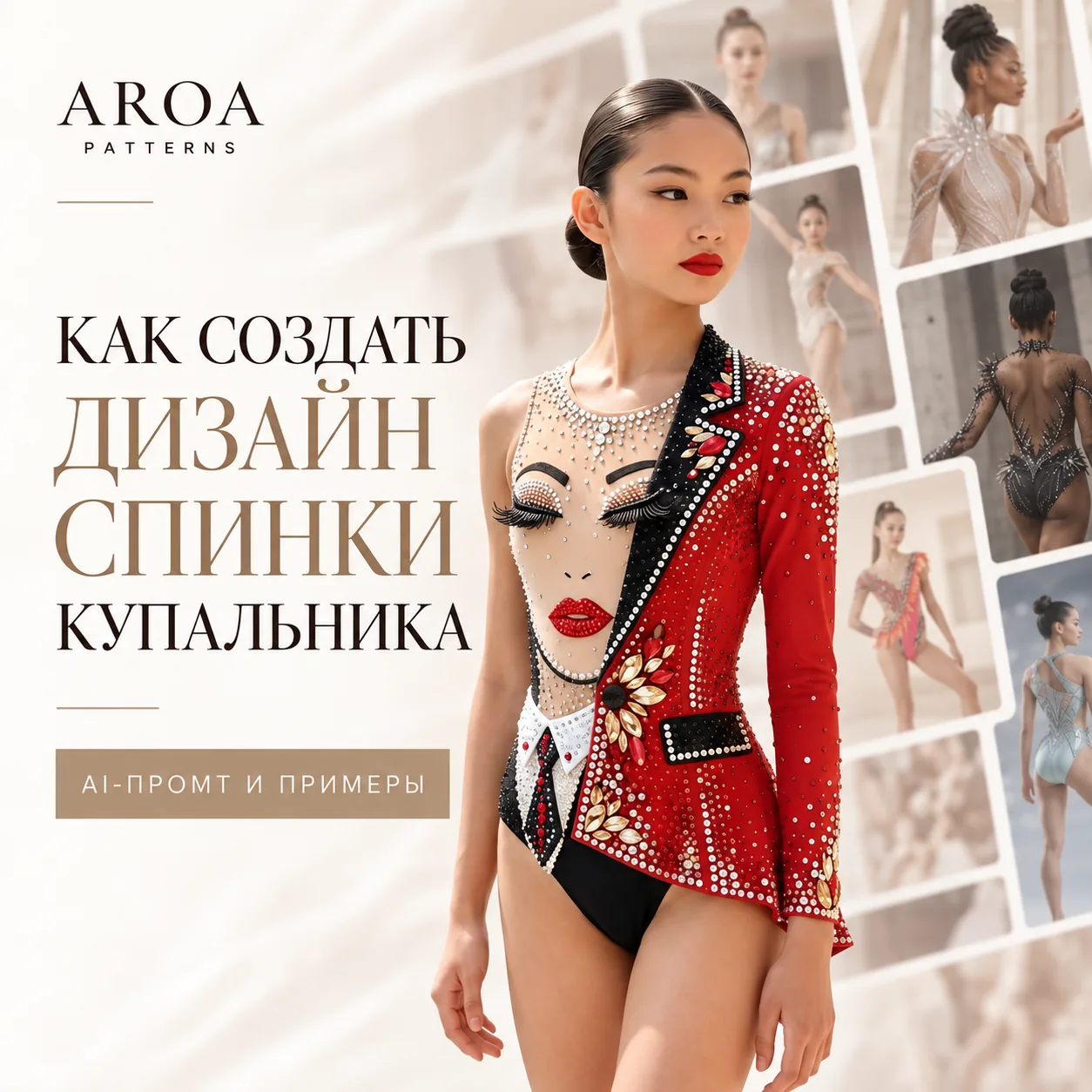 Как создать дизайн спинки купальника по фото: AI-промт и примеры
