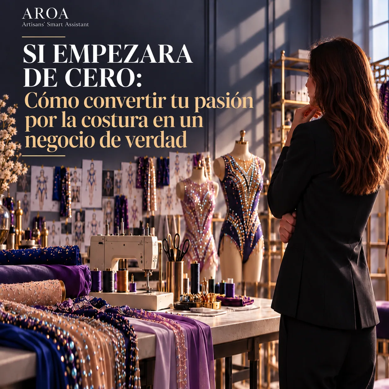 Si empezara de cero: cómo convertir tu pasión por la costura en un negocio de verdad